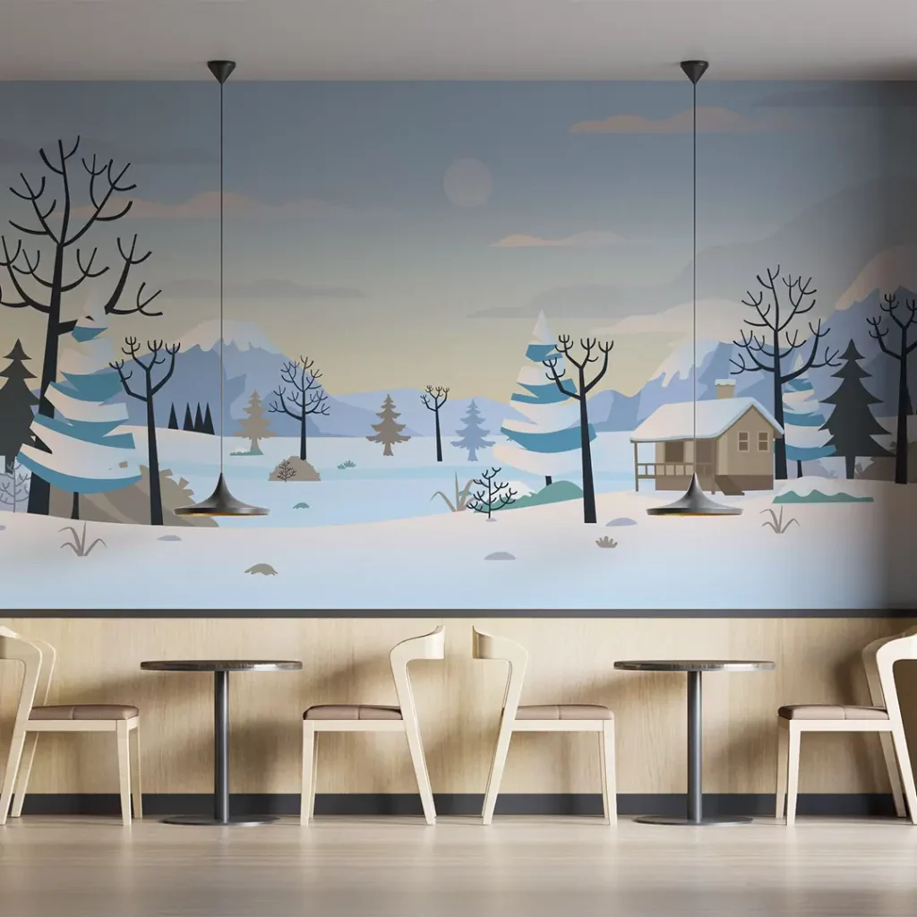 Morning Winter Snowy Wallpaper