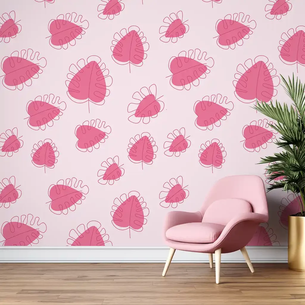 Big Pink Roses Flowers Wallpaper