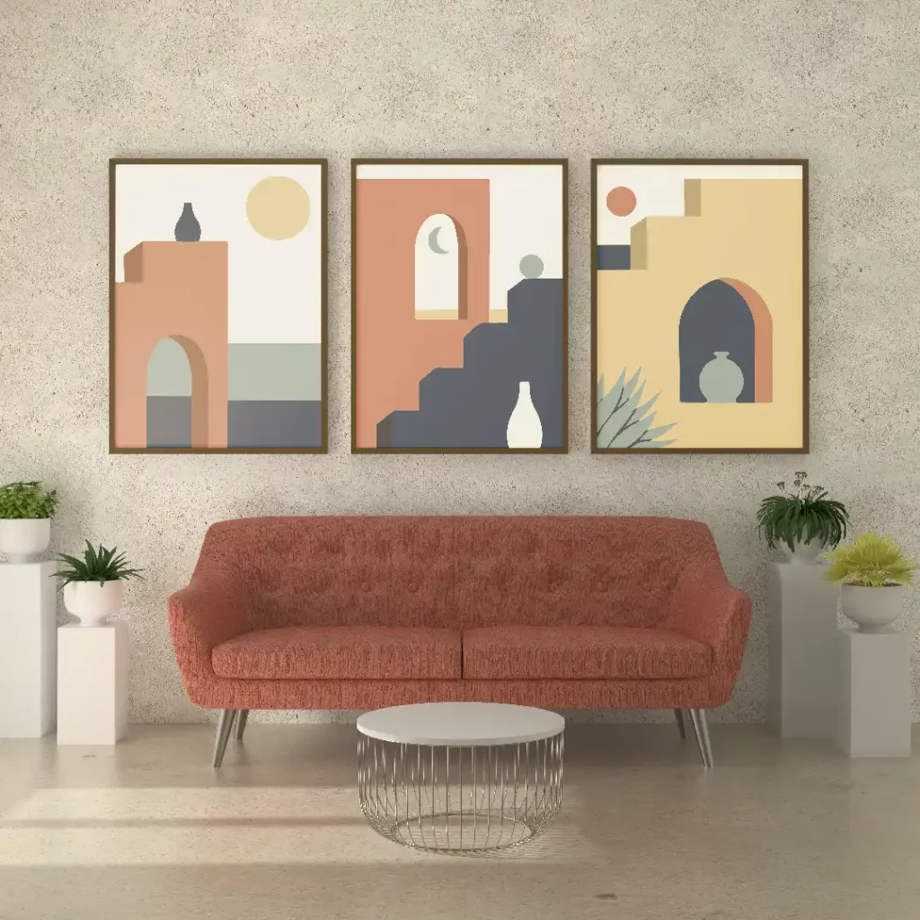 Arabic Tales Modern Wall Art Set of 3